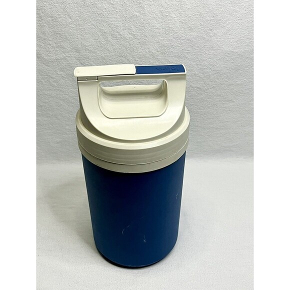 Vintage Playmate Igloo Blue & White 1/2 Gallon Water Jug Cooler USA - Pre Owned - Picture 4 of 8
